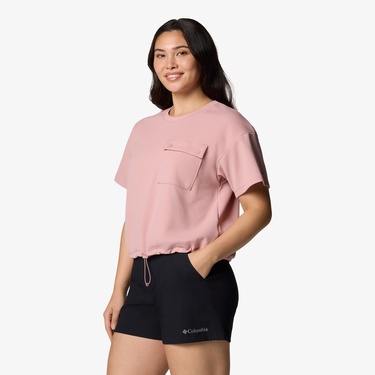  Columbia Granite Point Knit Kadın Pembe T-Shirt