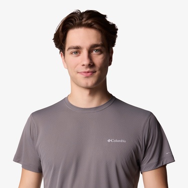  Columbia Zero Rules Light Erkek Gri T-Shirt