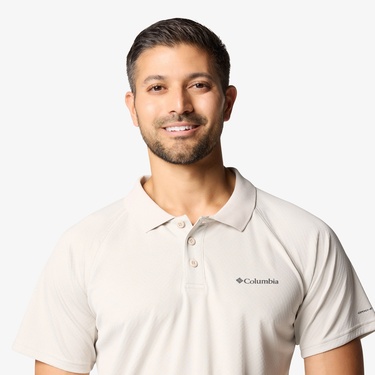  Columbia Alpine Chill Pro Erkek Bej Polo
