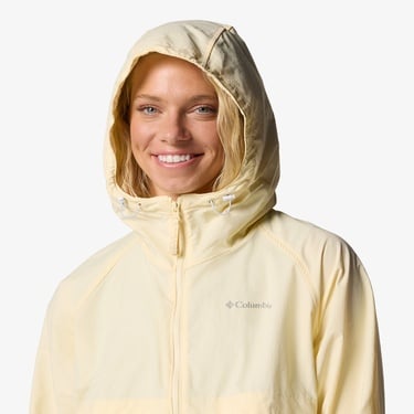  Columbia Spire Valley Kadın Sarı Rüzgarlık
