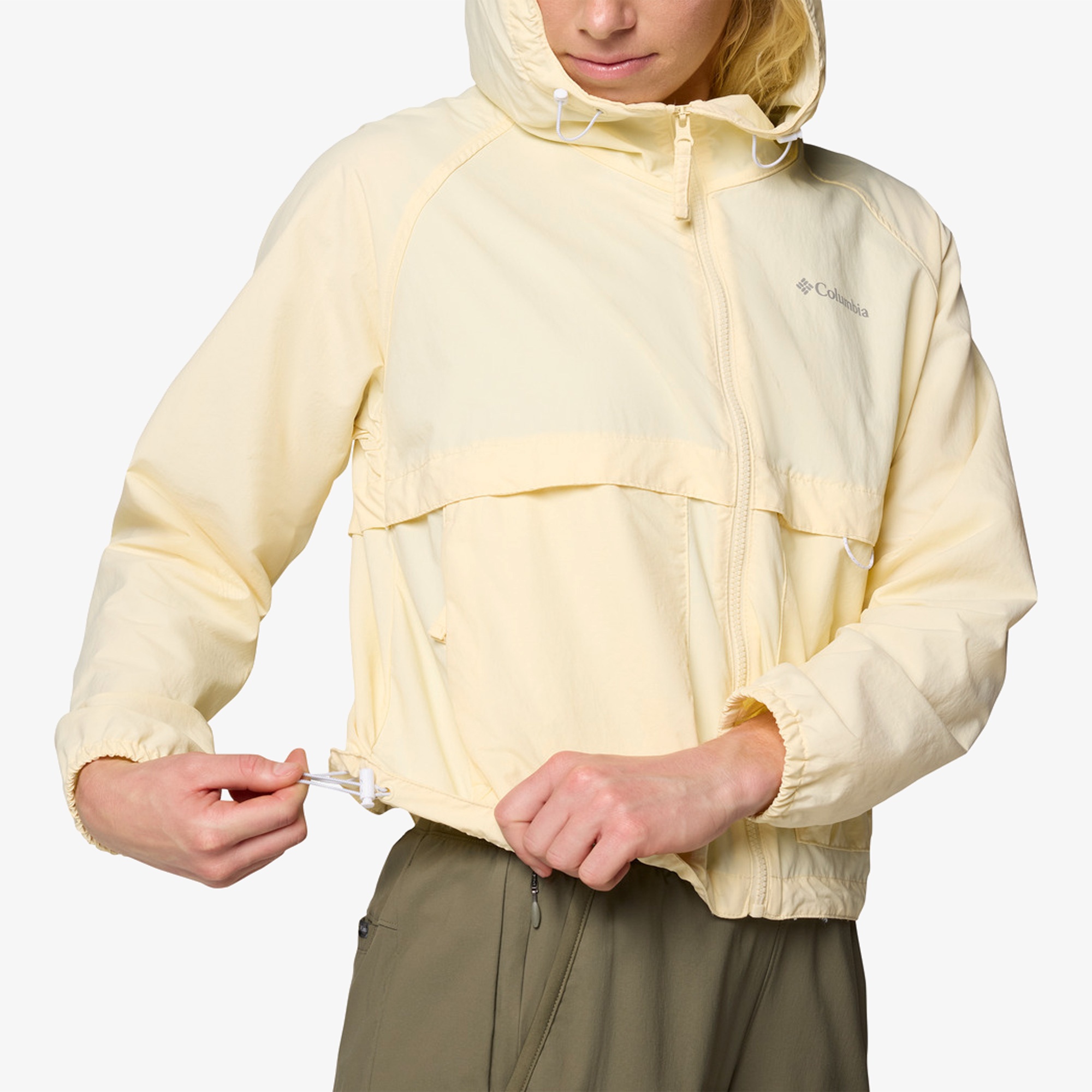 Columbia Spire Valley Kadın Sarı Rüzgarlık