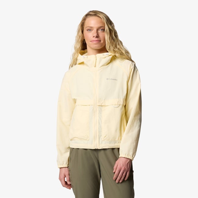  Columbia Spire Valley Kadın Sarı Rüzgarlık
