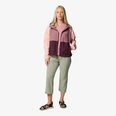  Columbia Spire Valley Kadın Bordo Rüzgarlık