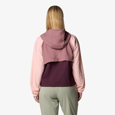  Columbia Spire Valley Kadın Bordo Rüzgarlık