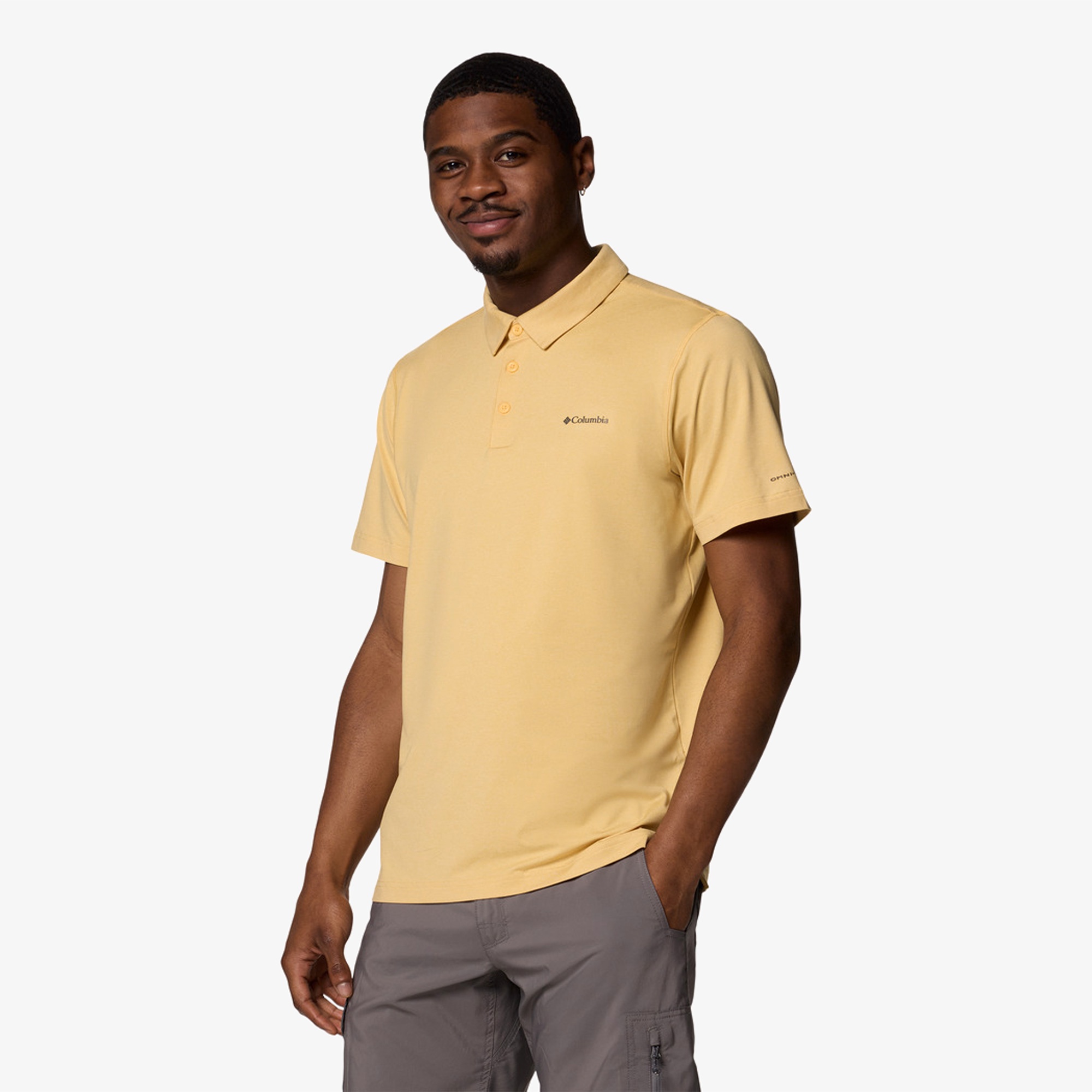 Columbia Tech Trail  Erkek Sarı Polo