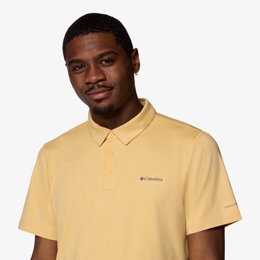  Columbia Tech Trail  Erkek Sarı Polo