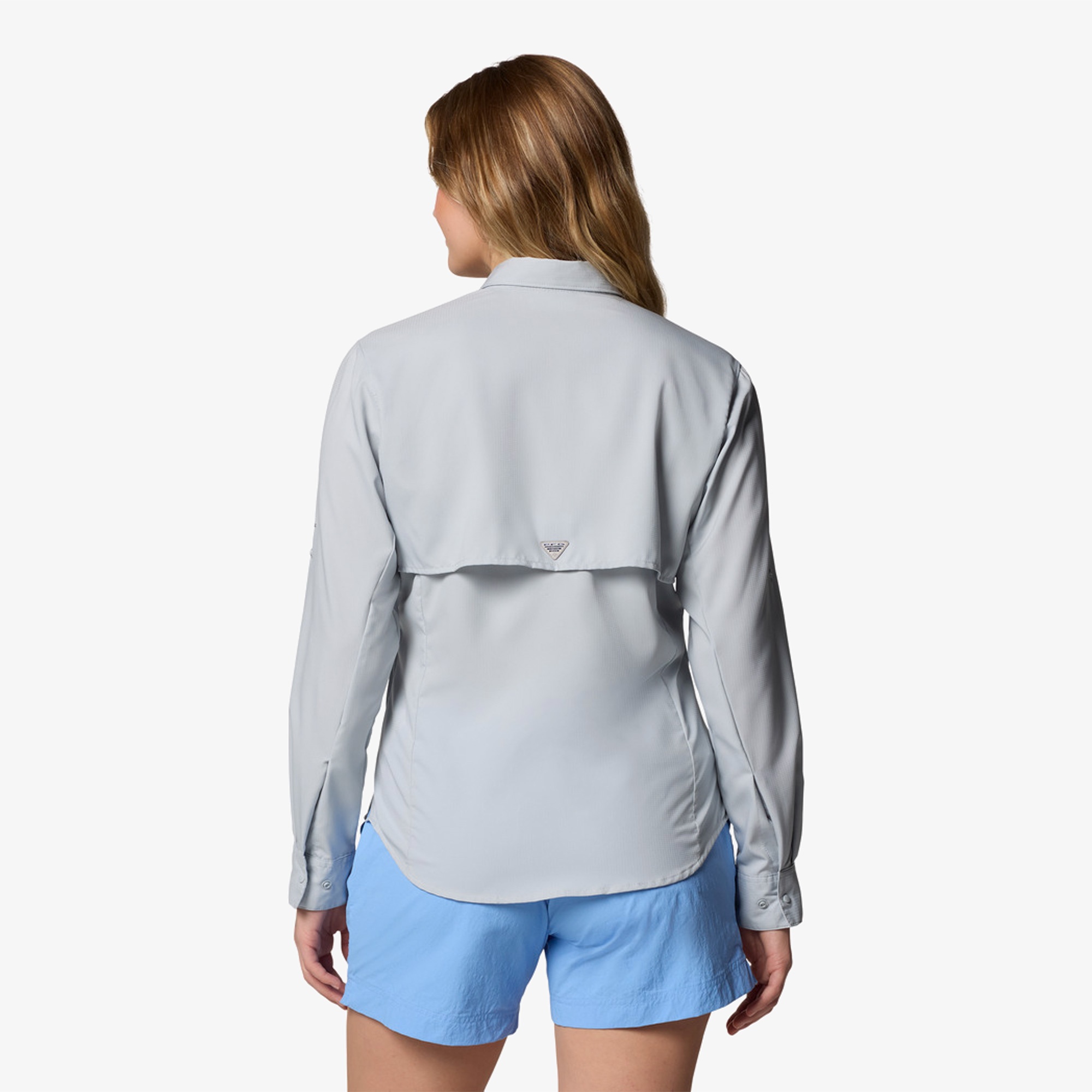 Columbia Womens Tamiami Kadın Gri Gömlek