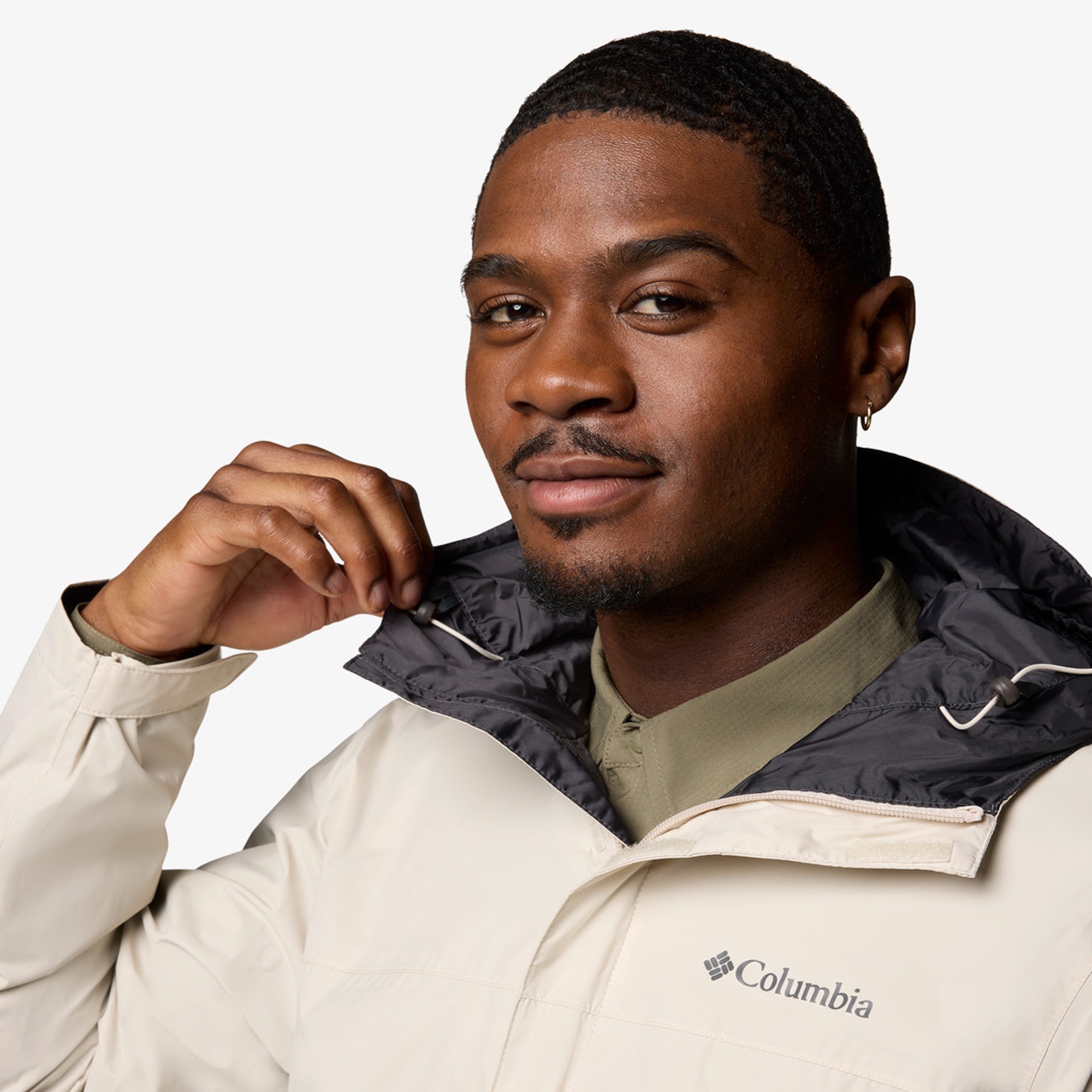 Columbia Watertight Erkek Bej Yağmurluk