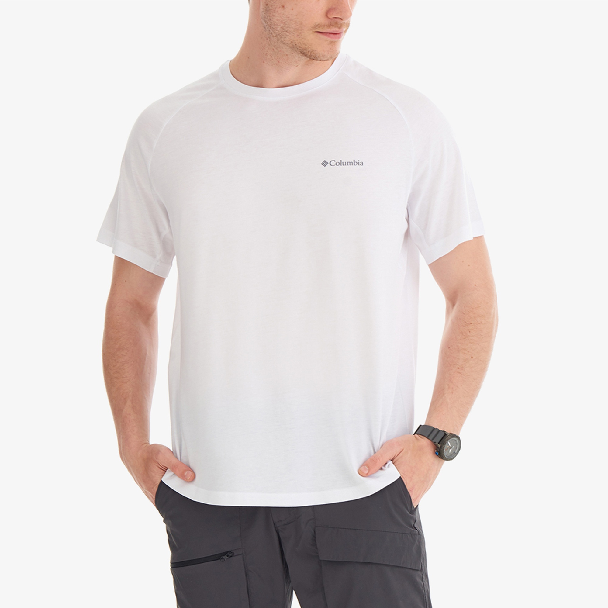 Columbia Csc Comfort Erkek Beyaz T-Shirt