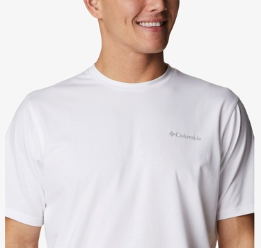  Columbia Men's Sun Trek Erkek Beyaz T-Shirt