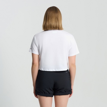  Columbia Csc Outback Critters Crop Kadın Beyaz T-Shirt