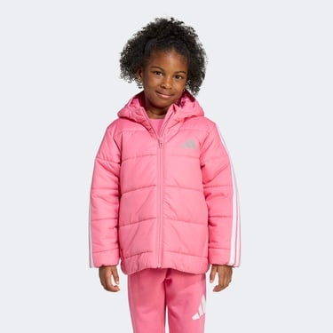  adidas Little Kids Essentials 3-Stripes Çocuk Pembe Mont