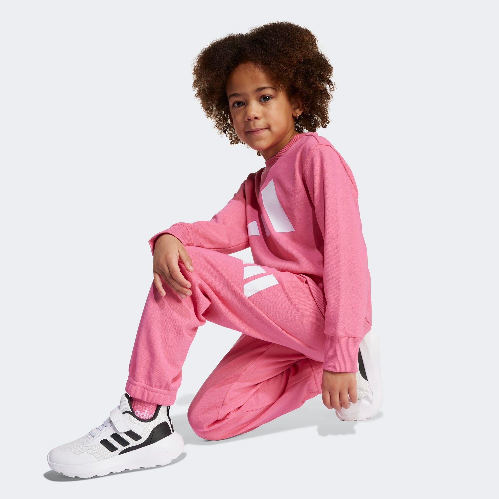adidas Little Kids Çocuk Pembe Eşofman Takımı