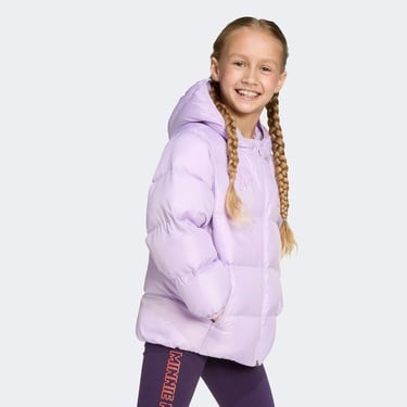  adidas Disney Minnie Mouse Soft Down Çocuk Mor Mont