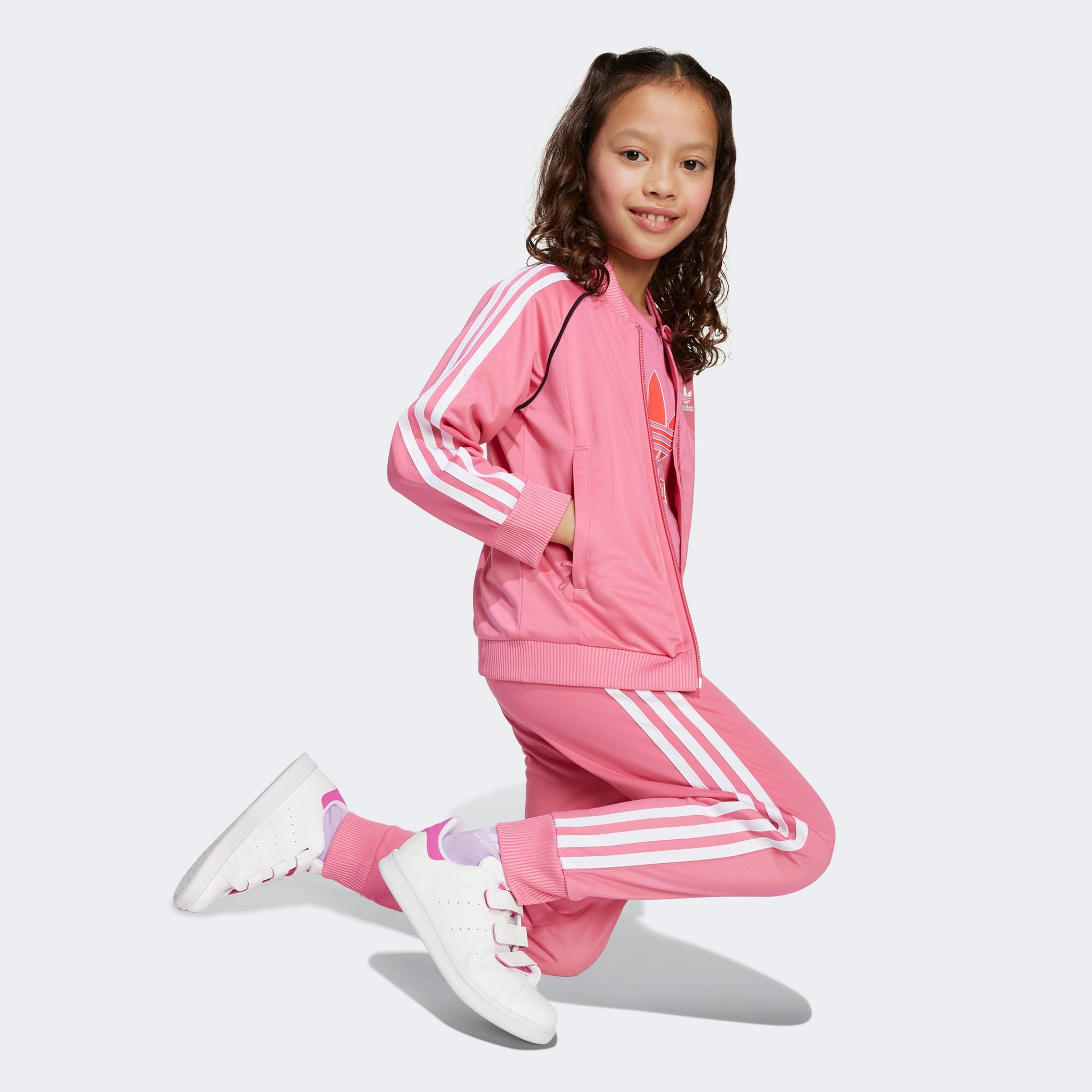 Adidas Sst Çocuk Pembe Eşofman Takımı