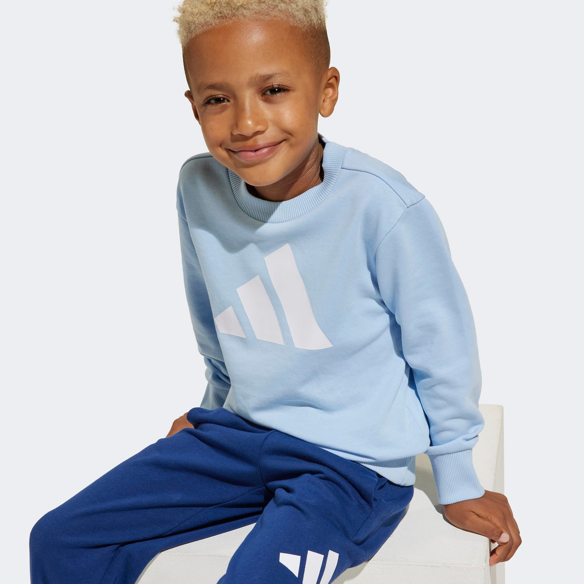 adidas Tracksuit Essentials Çocuk Mavi Eşofman Takımı