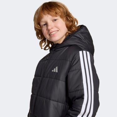  adidas Junior Essentials 3-Stripes Çocuk Siyah Mont