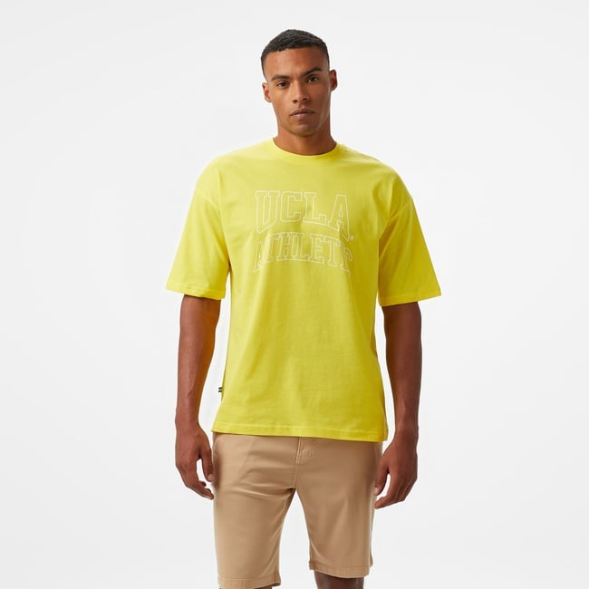  UCLA Webster Erkek Sarı T-Shirt