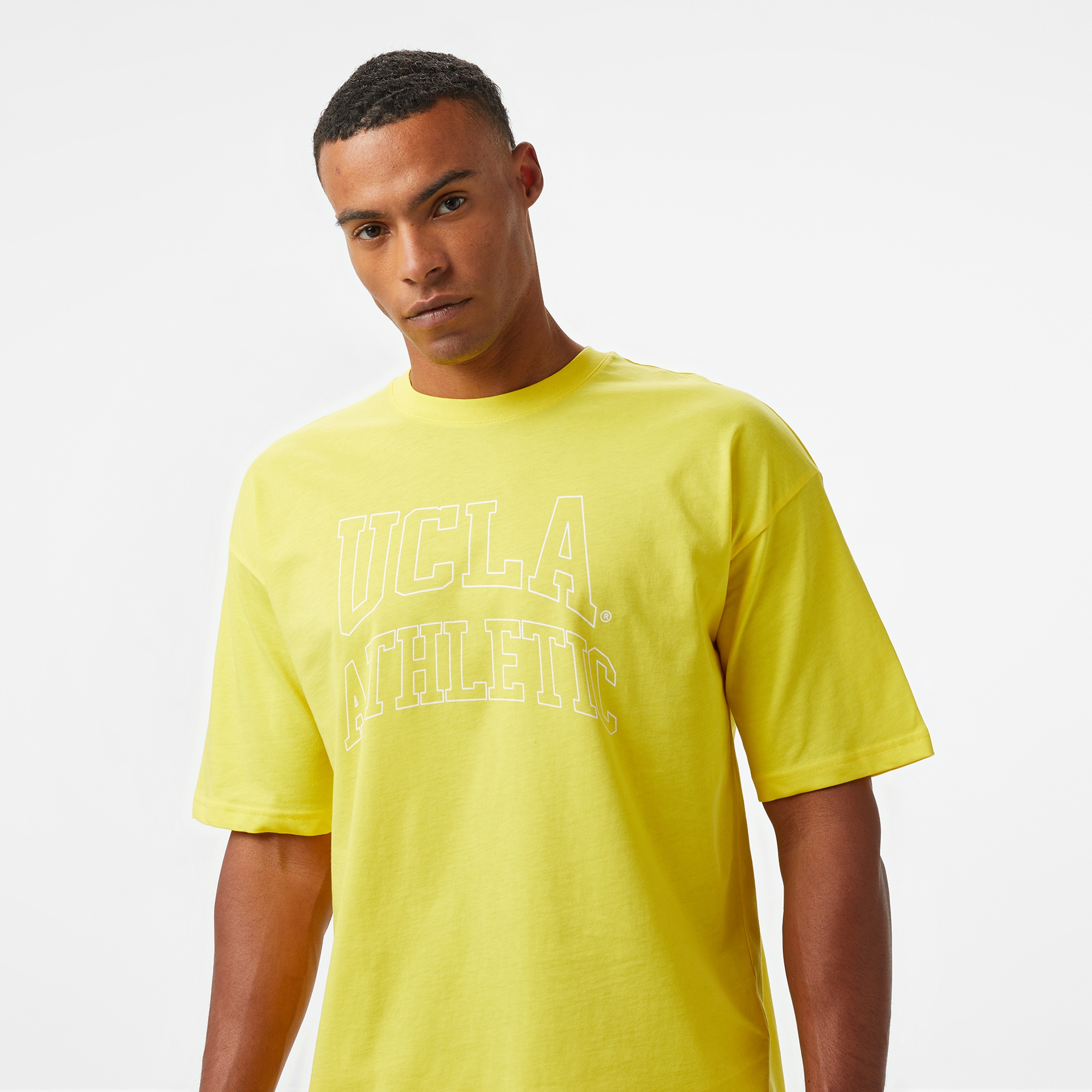 UCLA Webster Erkek Sarı T-Shirt