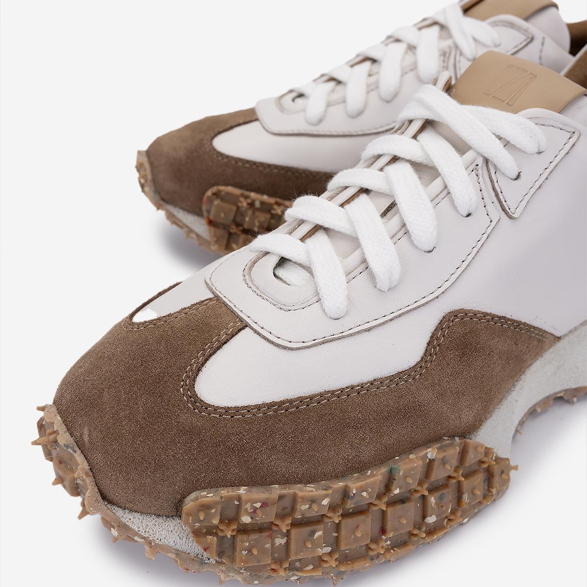 Valmenti Erkek Hakiki Deri Bej Sneakers & Spor Ayakkabı