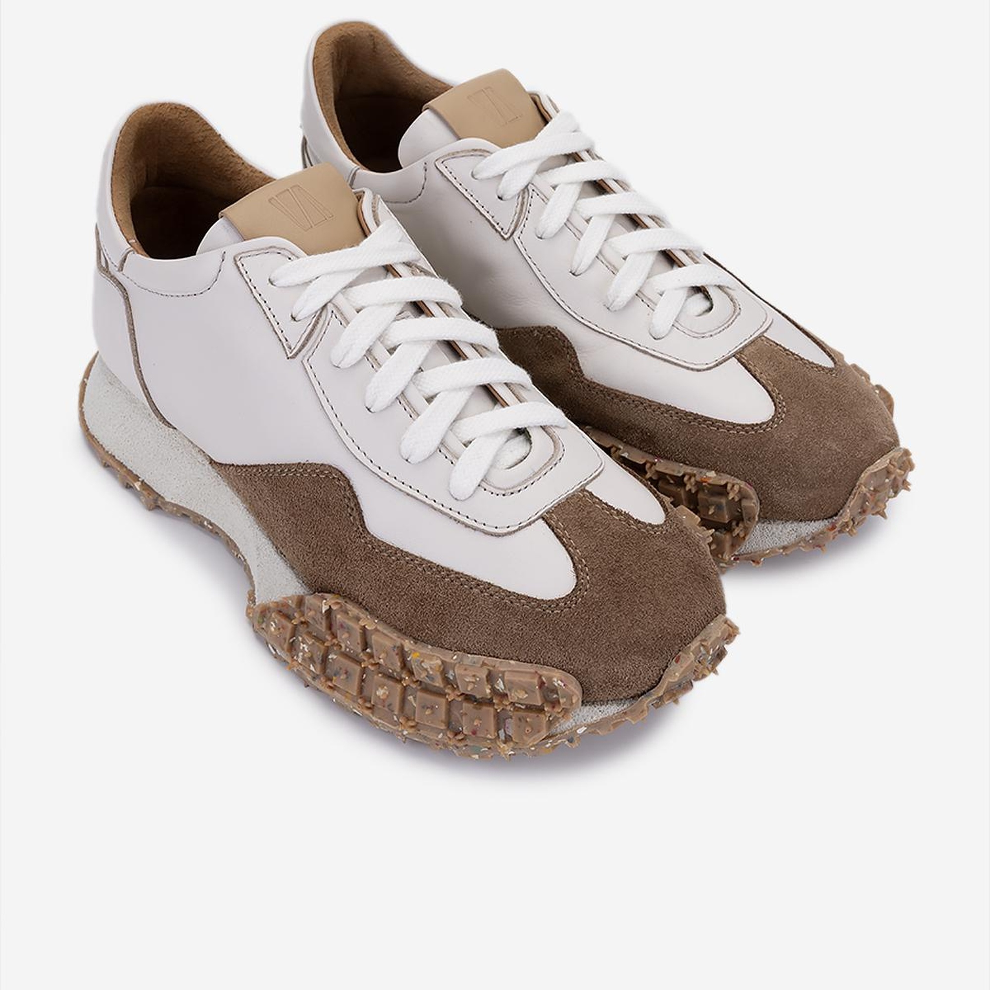 Valmenti Erkek Hakiki Deri Bej Sneakers & Spor Ayakkabı