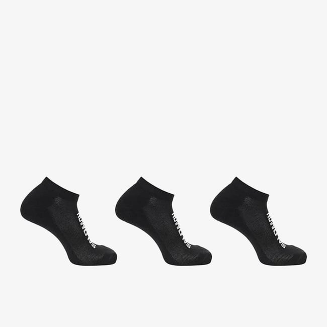  Salomon Everyday Low Unisex Siyah 3lü Çorap