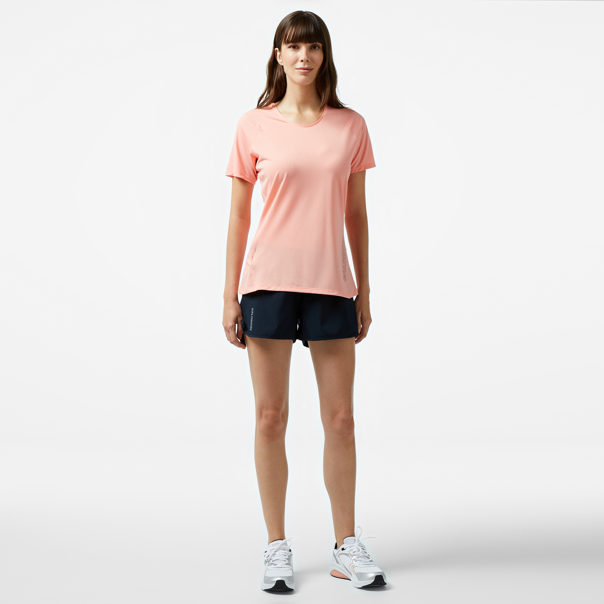  Salomon Cross 3 Kadın Siyah Koşu Şortu