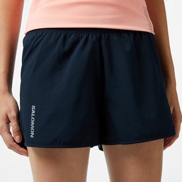  Salomon Cross 3 Kadın Siyah Koşu Şortu