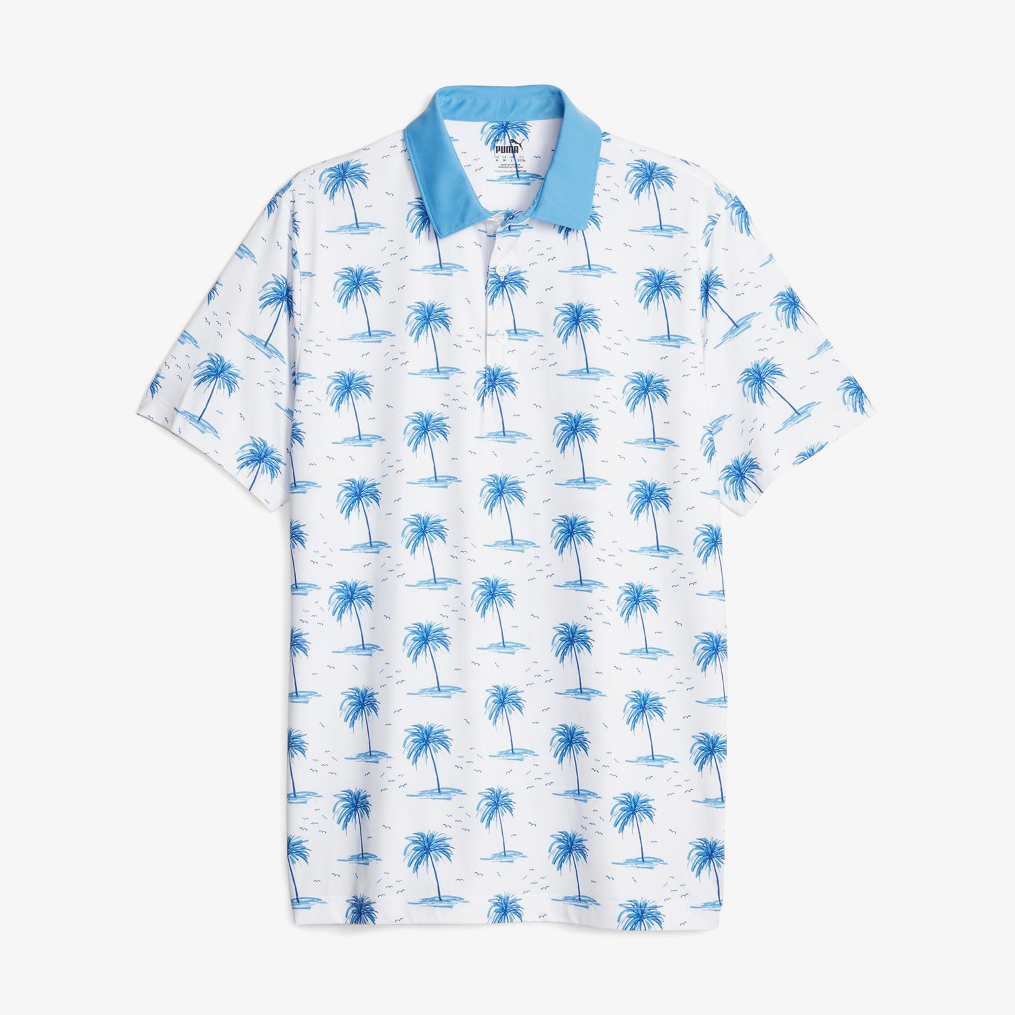 Puma Golf Mirage Erkek Beyaz Polo