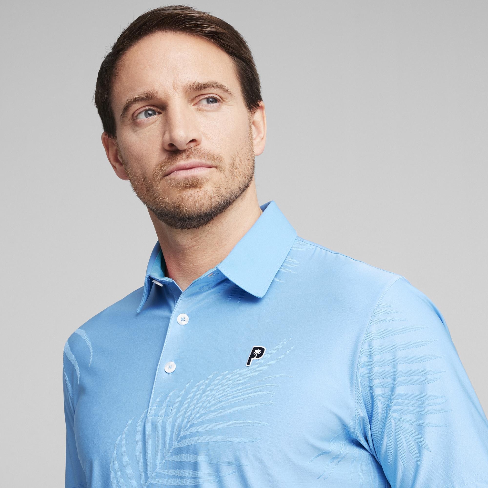 Puma X Palm Tree Crew Erkek Mavi Polo