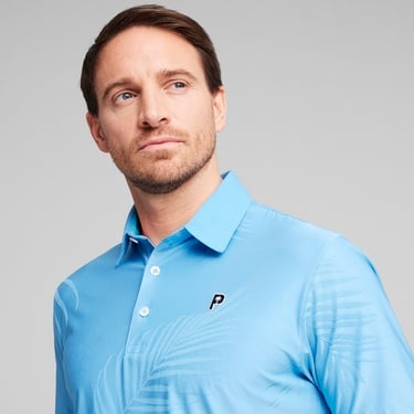  Puma X Palm Tree Crew Erkek Mavi Polo