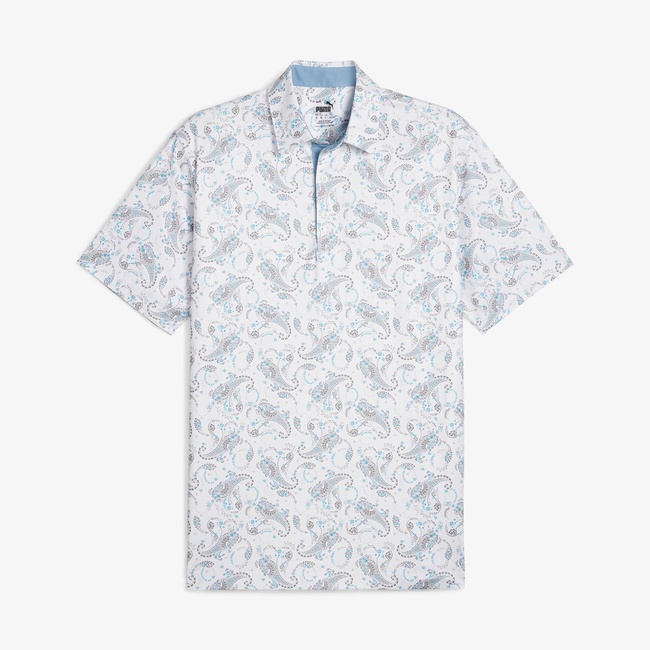  Puma Cloudspun Erkek Beyaz Polo