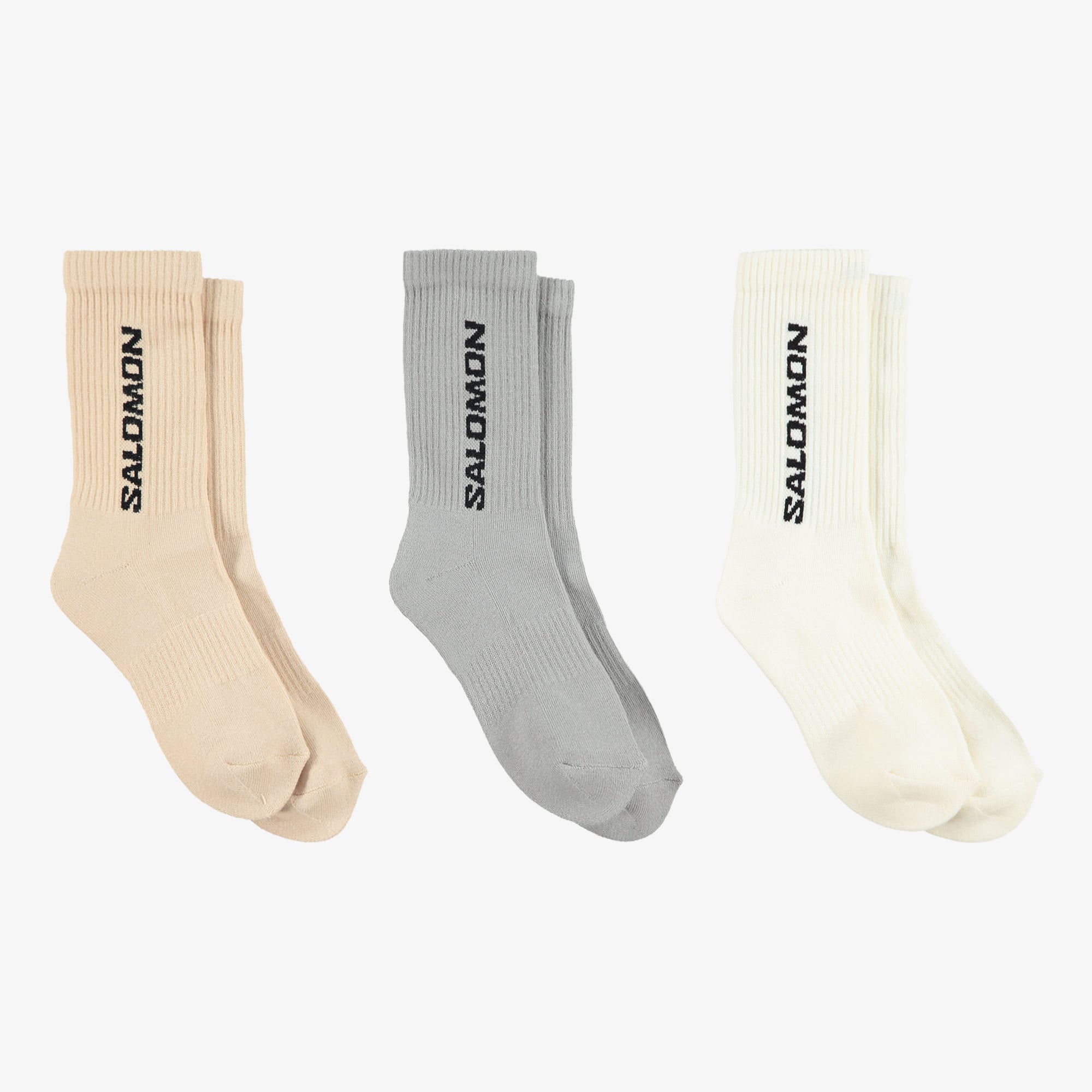 Salomon Everyday Crew Unisex Renkli 3'lü Çorap