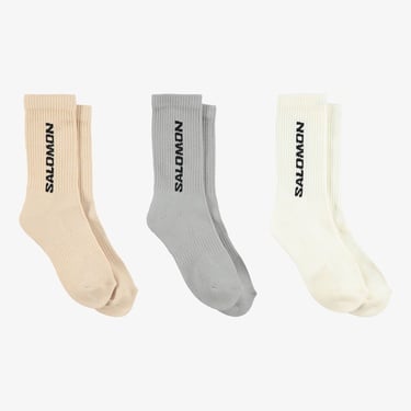  Salomon Everyday Crew Unisex Renkli 3'lü Çorap