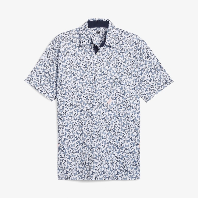  Puma Cloudspun Butterflies Erkek Beyaz Polo