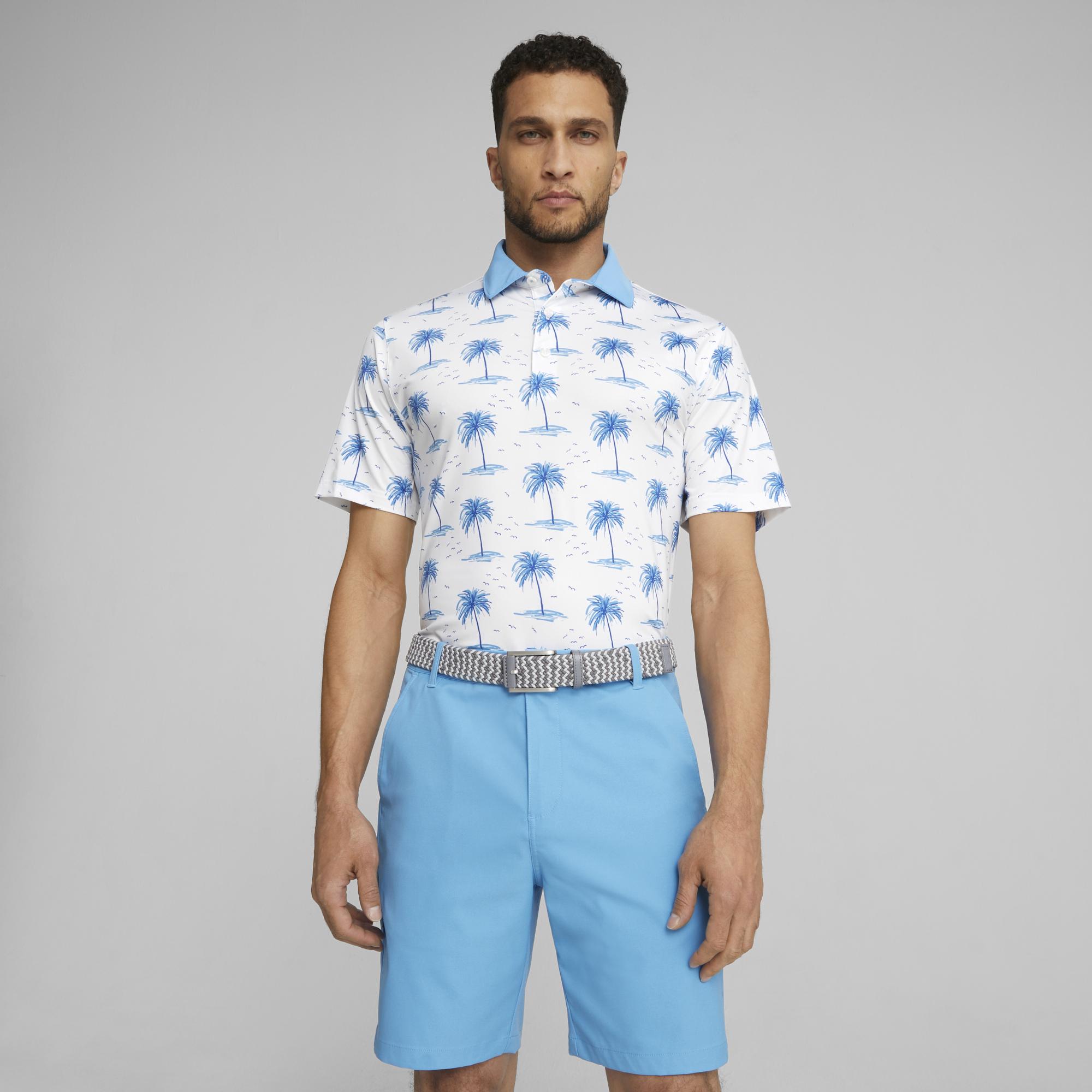  Puma Golf Mirage Erkek Beyaz Polo