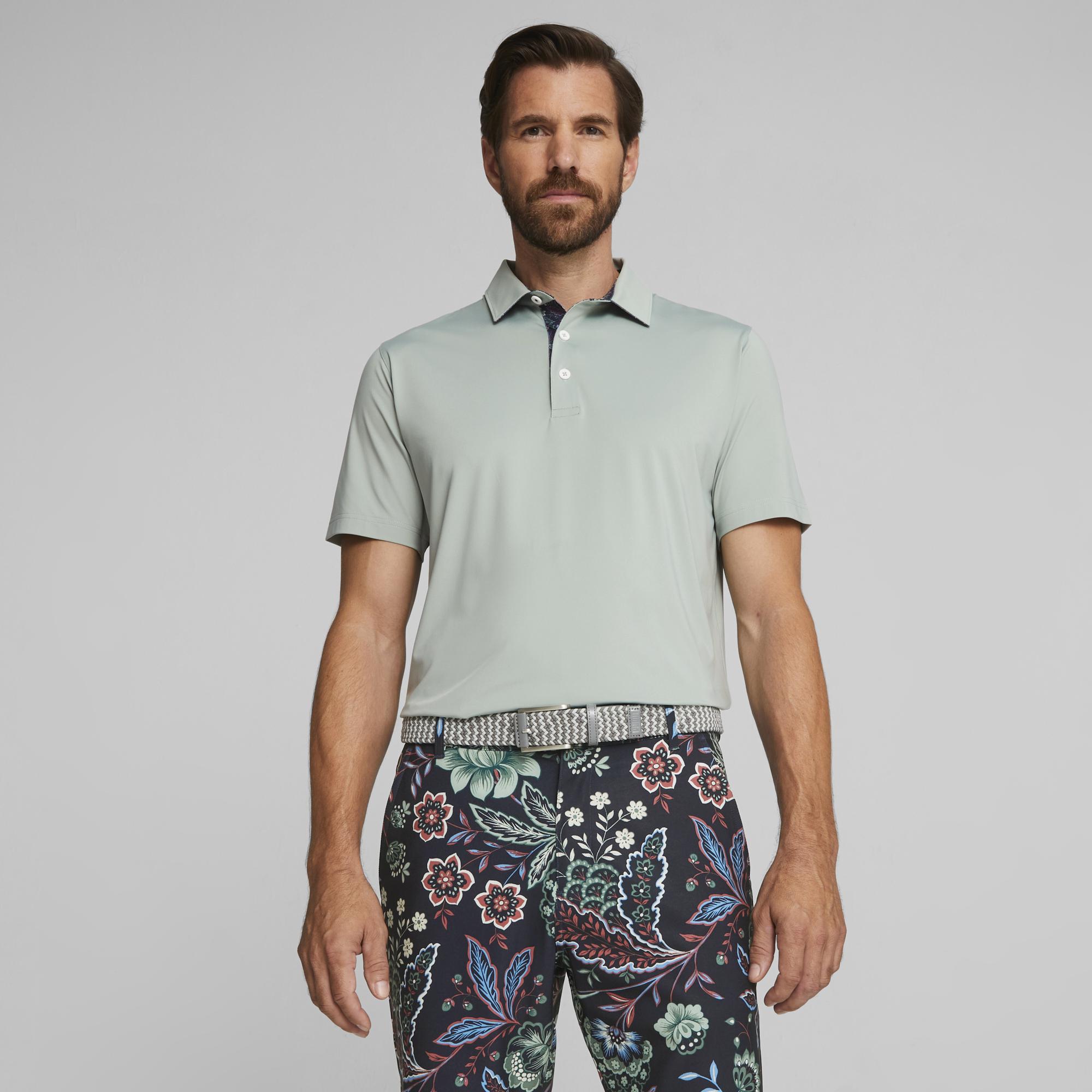  Puma Golf X Liberty Erkek Yeşil Polo