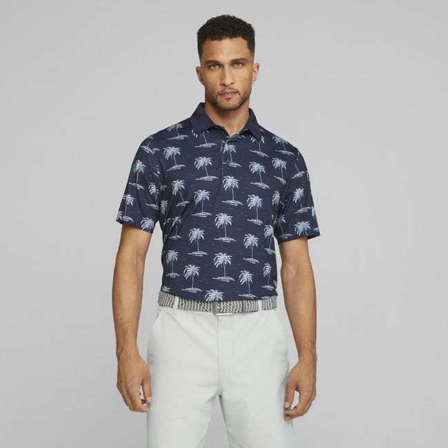  Puma Golf Mirage Erkek Lacivert Polo