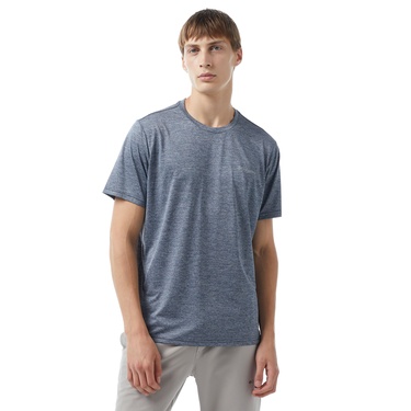  Columbia Hike Crew Erkek Lacivert Günlük T-Shirt