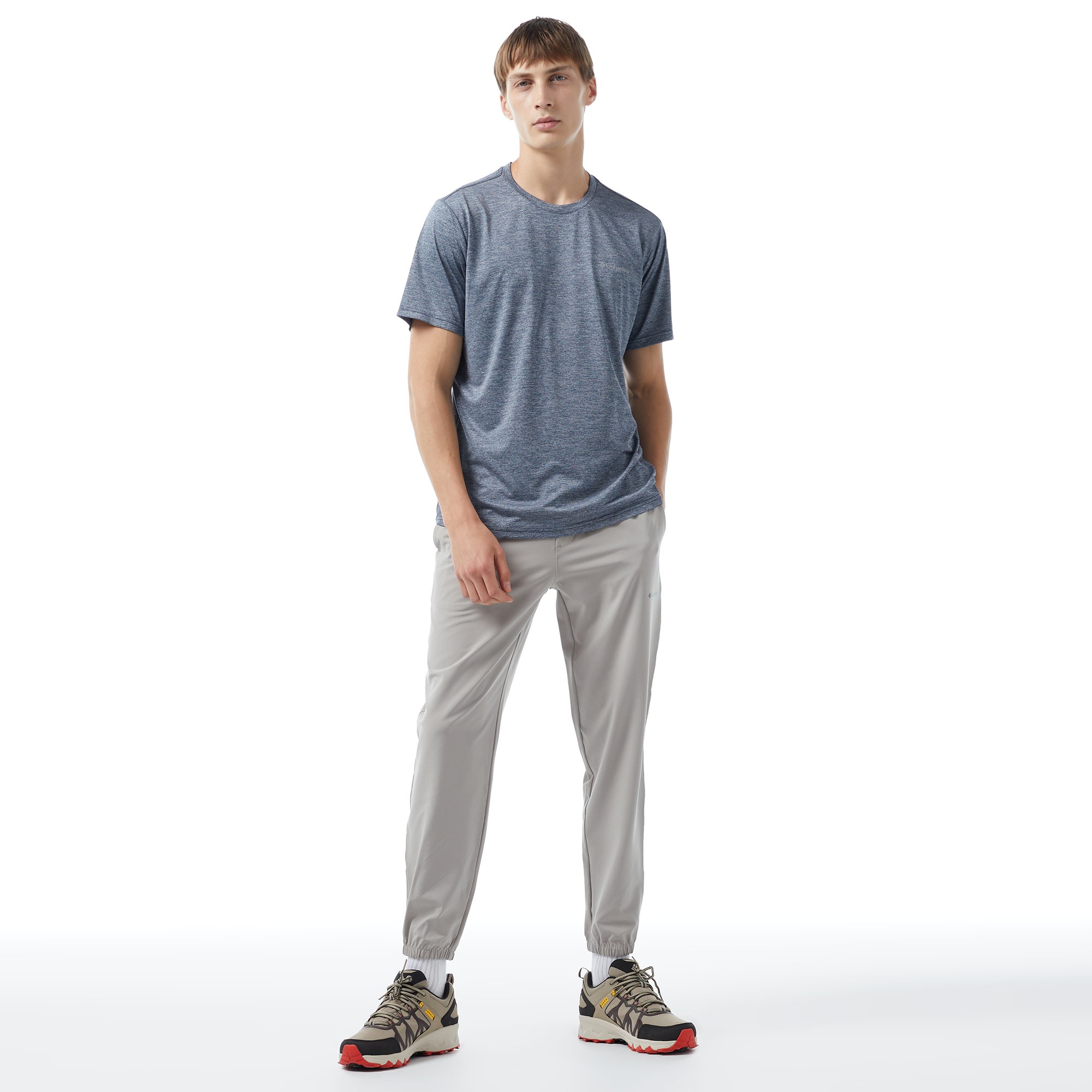 Columbia Hike Crew Erkek Lacivert Günlük T-Shirt