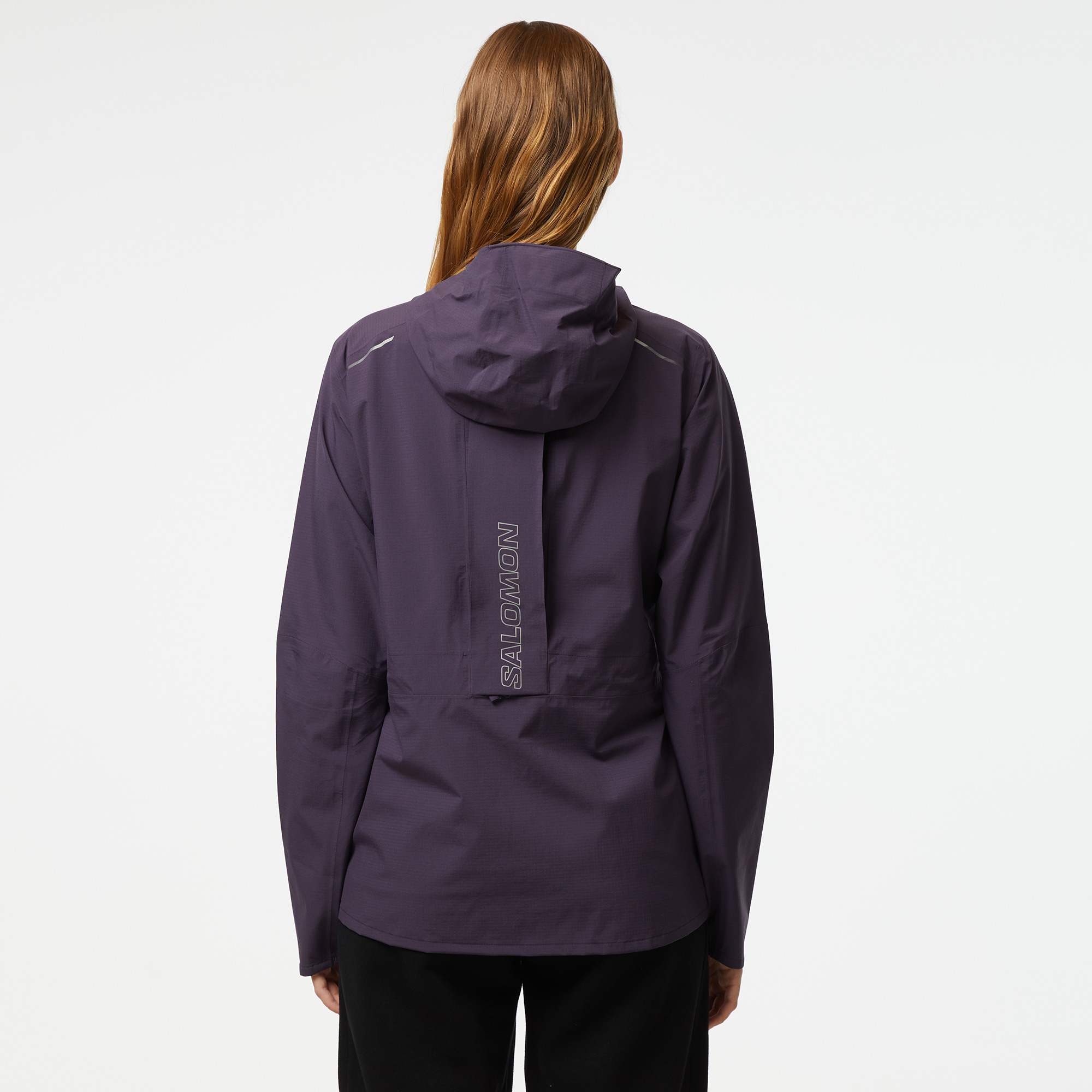 Salomon Bonatti Trail Kadın Mor Koşu Yağmurluğu