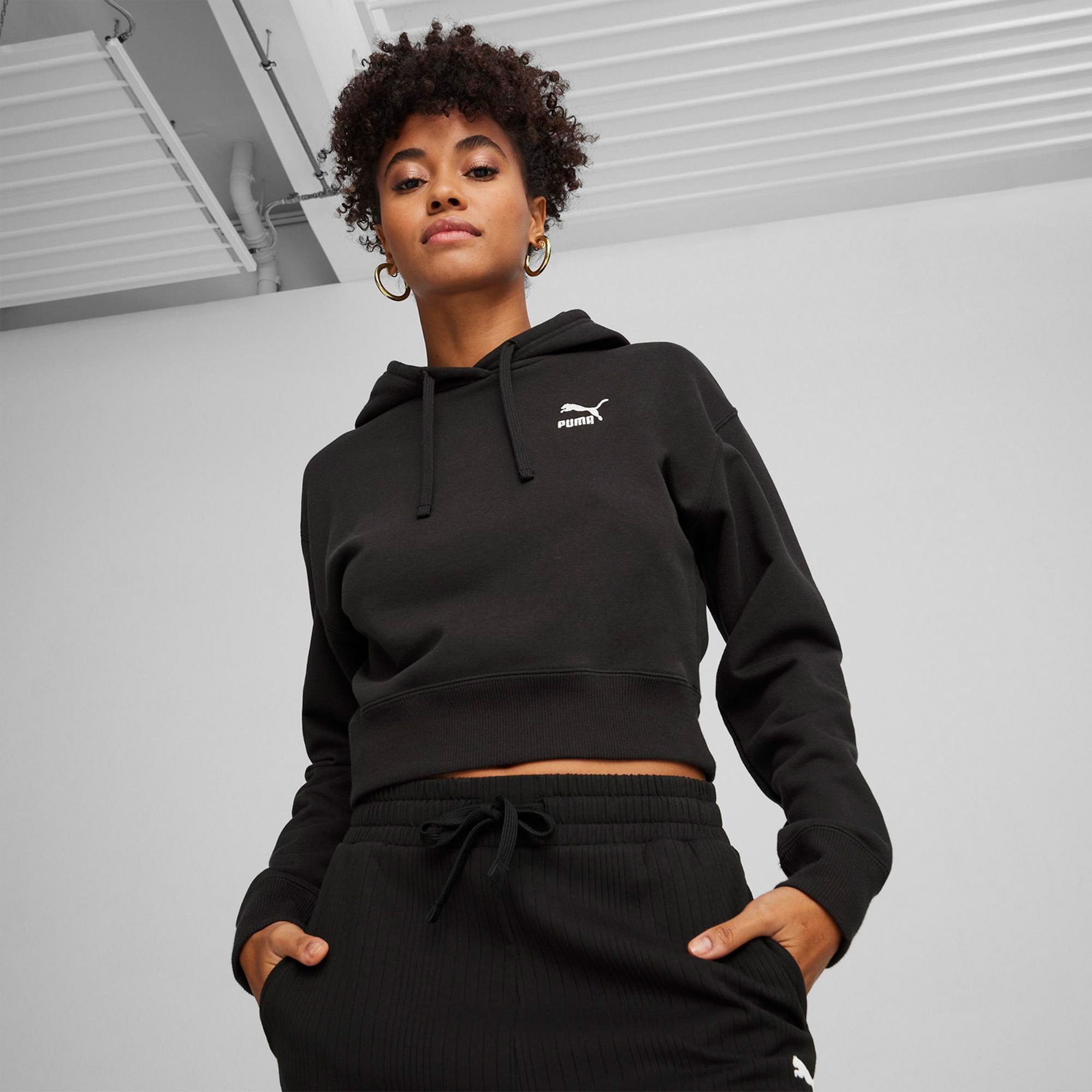 Puma Better Classic Kadın Siyah Günlük Sweatshirt