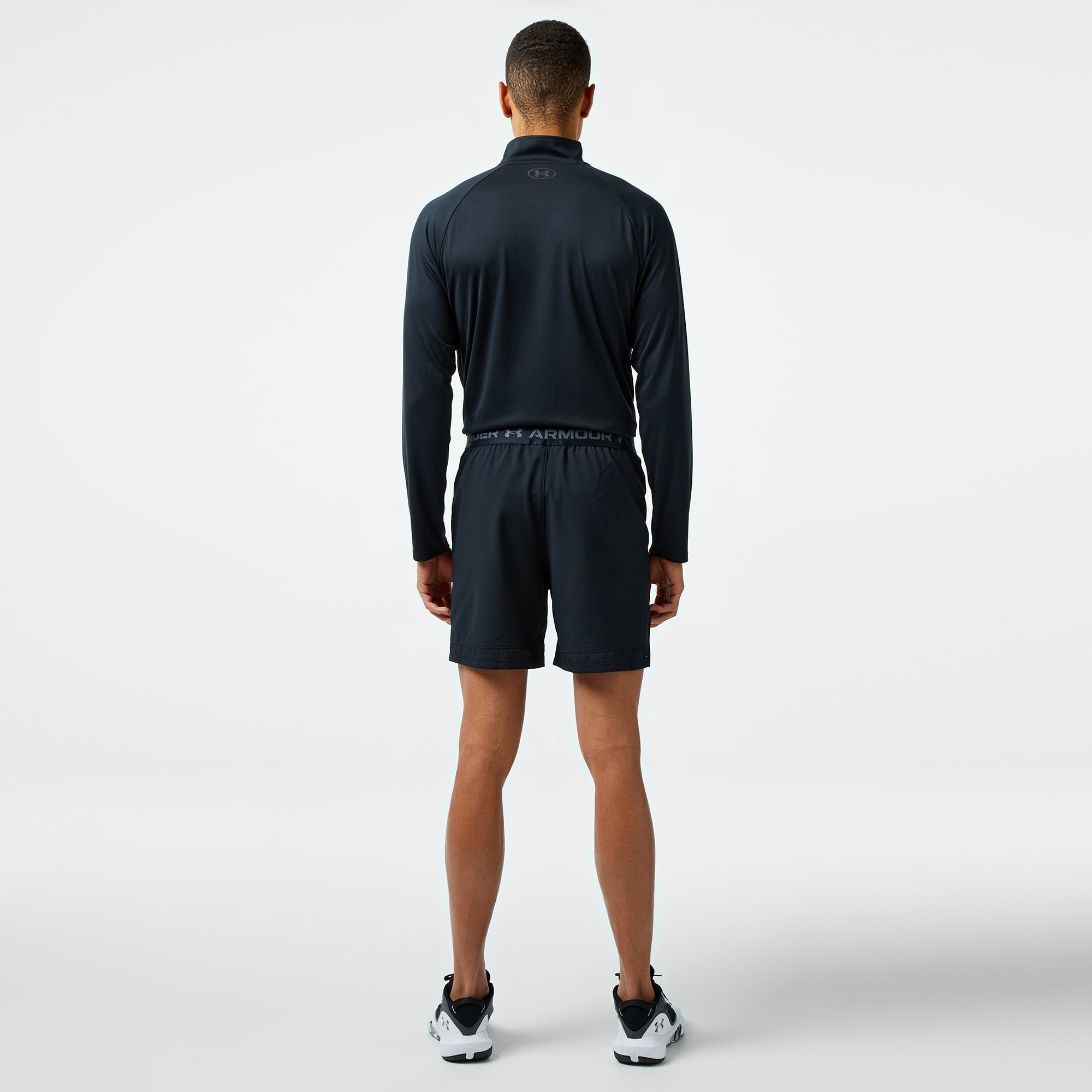 Under Armour Vanish 6 Dokuma Erkek Siyah Antrenman Şort