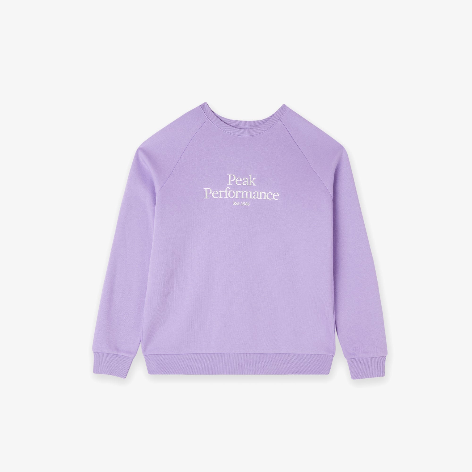 Peak Performance Original Crew Kadın Mor Günlük Sweatshirt