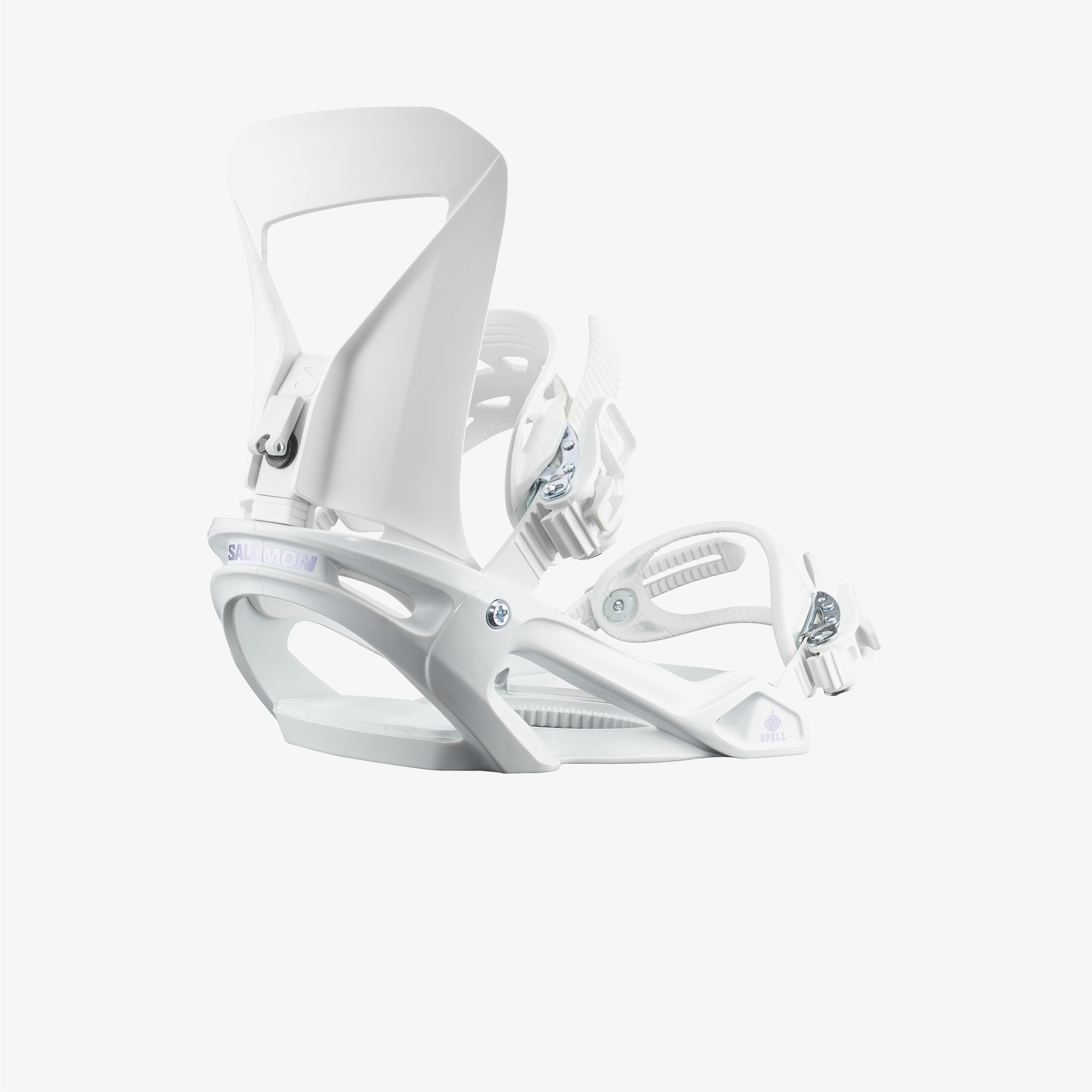 Salomon Spell Unisex Beyaz Snowboard Bağlama Ekipmanı