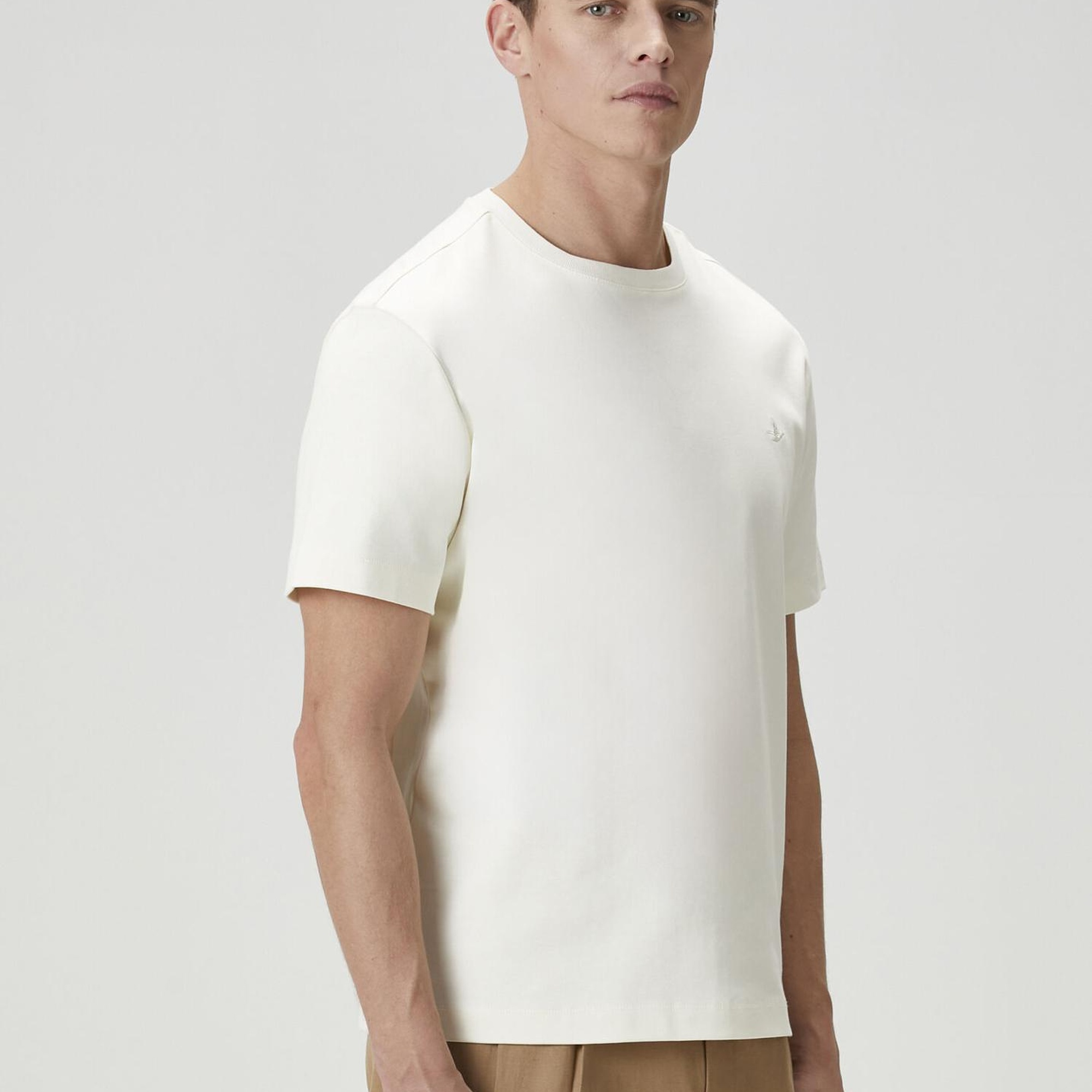 Beymen Club Erkek Krem T-shirt