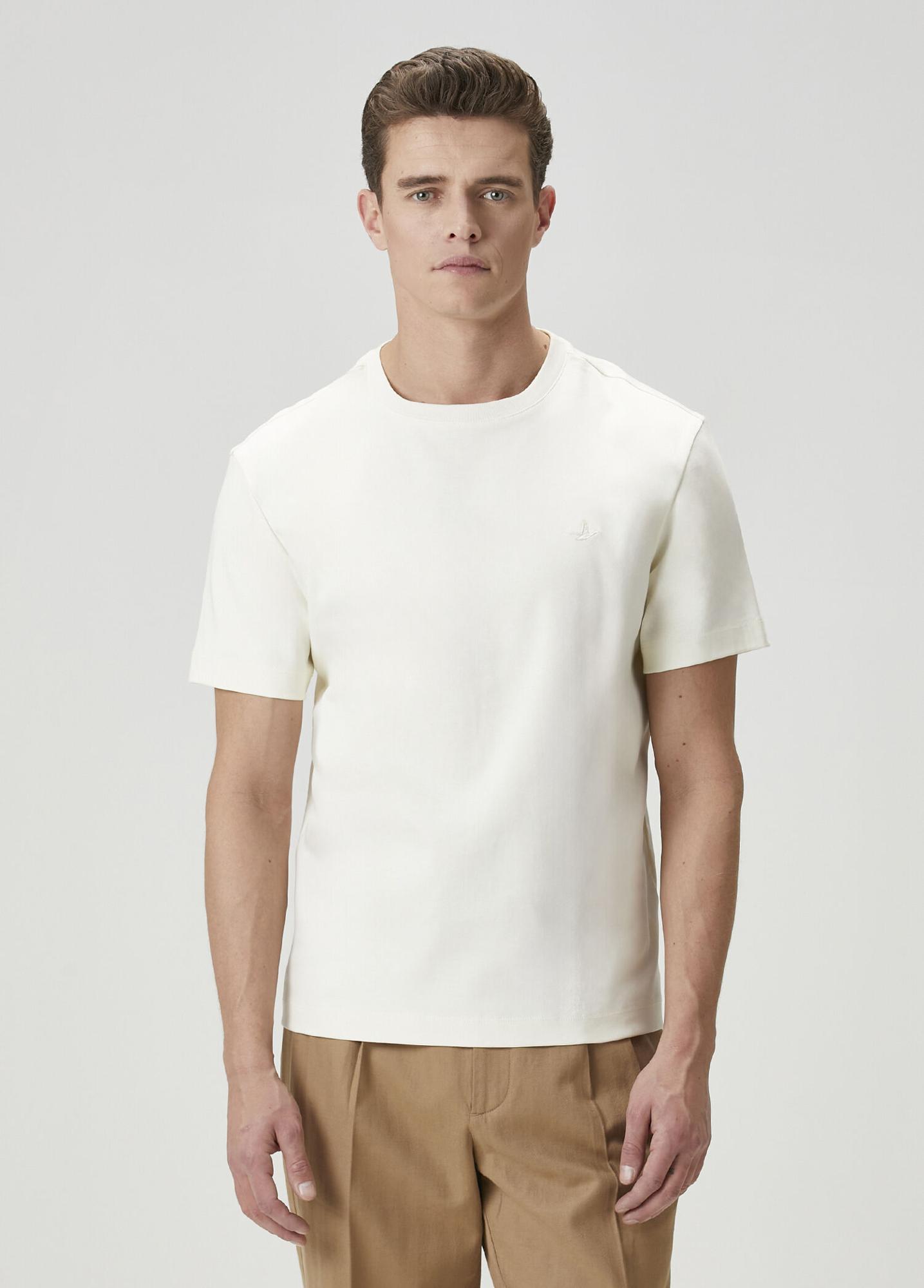  Beymen Club Erkek Krem T-shirt