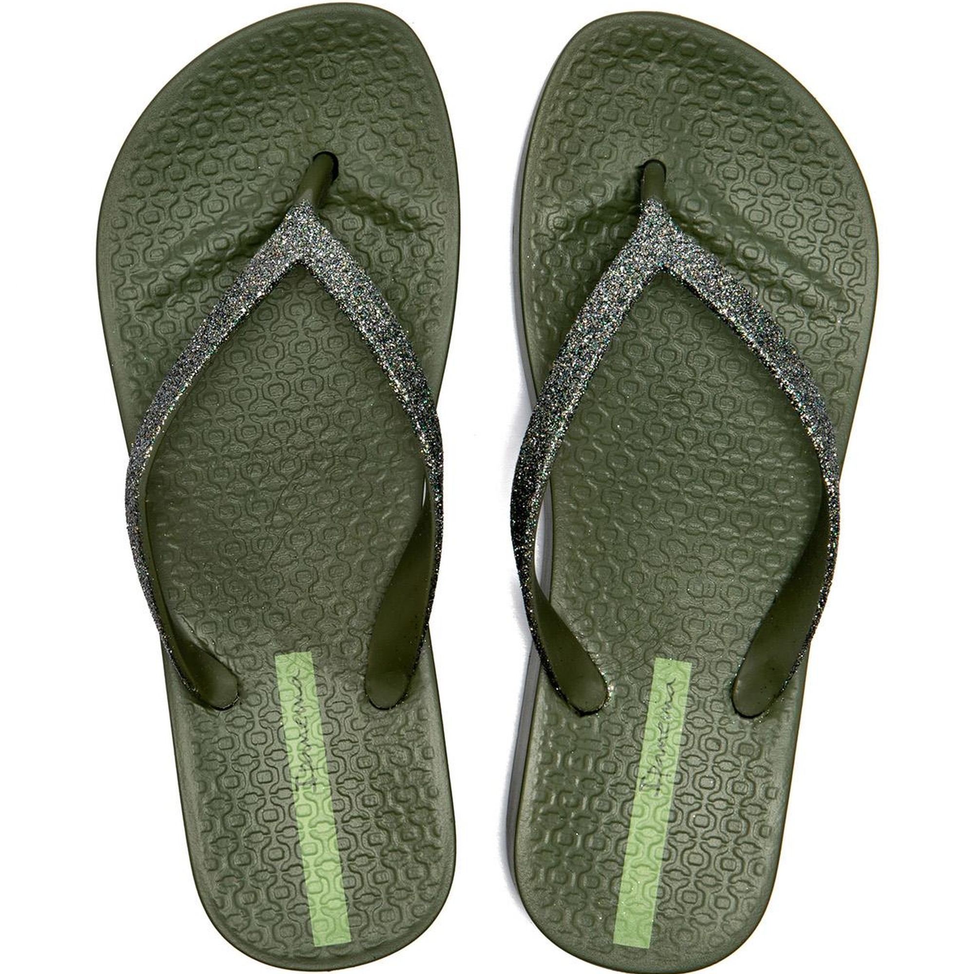 Mesh Chic Kadın Parmak Arası Terlik Yeşil 35/40
