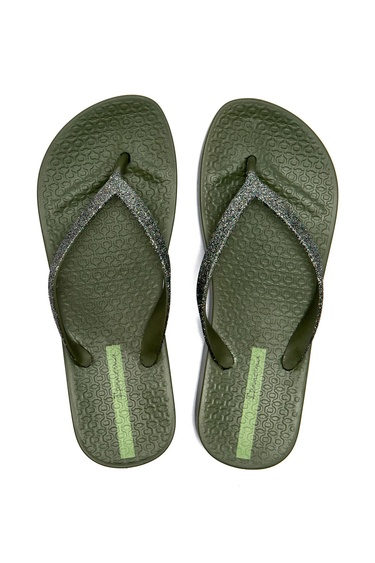  Mesh Chic Kadın Parmak Arası Terlik Yeşil 35/40