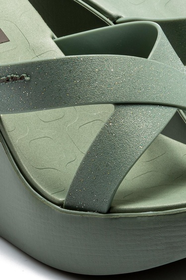  High Fashion Slide Kadın Terlik Yeşil 35/40